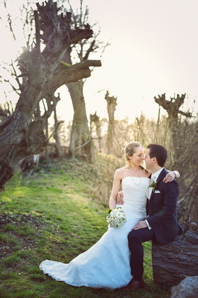 Hochzeitsfotos<br>im Schlosspark - 
