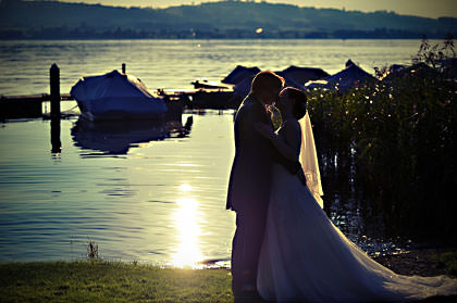 Hochzeitsfotograf im Hotel<br>Sonne, Eich, Schweiz - Der Hochzeitsfotograf im Hotel Sonne Seehotel