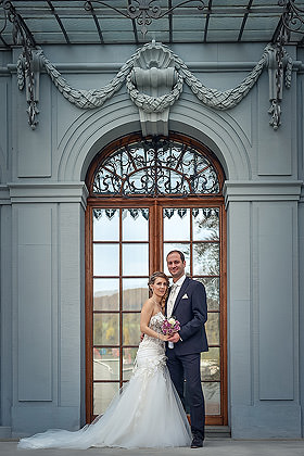 Der Hochzeitsfotograf<br>im Schloss Ebenrain - Hochzeitsfotograf und Heiraten am Stranbergersee