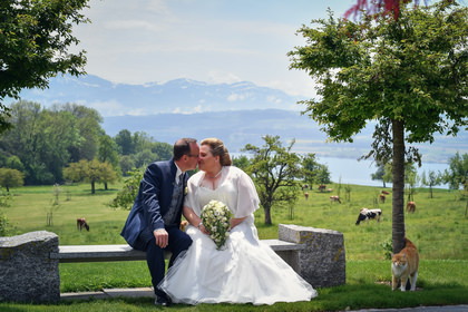 Der Hochzeitsfotograf im Hotel Sonne in der Schweiz. - 
