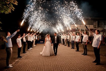 Hochzeitsfotograf - Traumhochzeit mit Feuerwerk in Nürnberg - 